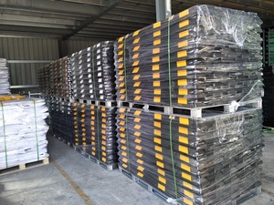 Chúng Tôi 6 chân cao su bánh xe Stopper xe dừng lại sàn xe bãi đậu xe bánh xe dừng lại - Product Image 4