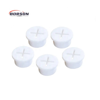Couverture de trou de câble flexible, trou rond pour ordinateur, œillet en silicone, caoutchouc de silicone