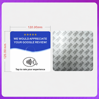 Autocollant de paiement RFID NFC en PVC étanche ISO 13,56 MHz pour cartes de visite, cartes d'hôtel et cartes de membre - Vente en gros