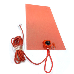 Grande plaque chauffante flexible en silicone avec boîtier de contrôle de température 110V 30W-3000W certifiée CE, haute puissance 10 kW - Product Image 2