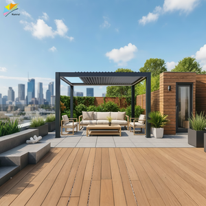 <span class=keywords><strong>Toldo</strong></span> Retráctil Plegable para Exteriores Hanrui, Pérgola <span class=keywords><strong>de</strong></span> Jardín y Terraza Deslizante para Casa - Product Image 1