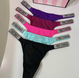 Victoria's Secret <span class=keywords><strong>Perizoma</strong></span> in <span class=keywords><strong>Pizzo</strong></span> da <span class=keywords><strong>Donna</strong></span>, Traspirante, Sexy, Senza Cuciture, Invisibile, G-String, Tanga Estivo - Product Image 1