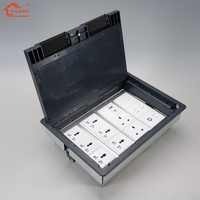 Toma de corriente USB multifuncional de alta calidad con luz hecha de material impermeable ABS con diseño emergente integrado