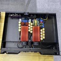 Amplificateur de puissance professionnel 2 canaux classe D 1U, amplificateurs numériques 2*1300W, adapté aux systèmes sonores KTV, clubs et soirées.