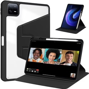 <span class=keywords><strong>360</strong></span> độ xoay chống sốc mỏng đứng bảo vệ thông minh Bìa trường hợp đối với Mi Pad 6/Pad 6 Pro 11 "2023 Acrylic chủ bút - Product Image 6