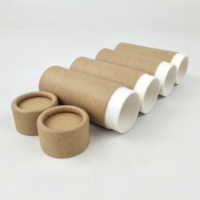 50ml Biodégradable Recyclable Remplacement Baume À Lèvres Déodorant Bâton Conteneur Papier Push up Tube