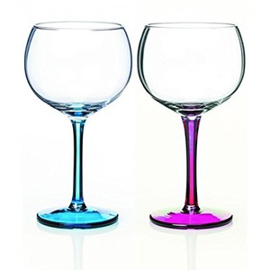 Venta al por <span class=keywords><strong>mayor</strong></span> logotipo personalizado de color rojo copa de vidrio de vino Globo y tónico gin gafas - Product Image 5