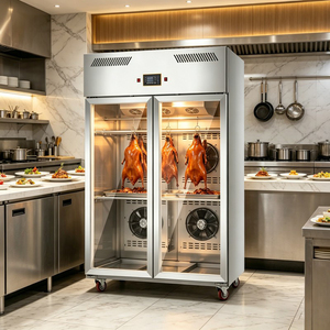 Armoire de séchage à air commercial grande capacité, Réfrigérateur double porte à température unique, Armoire professionnelle de séchage pour viande de bœuf et de poulet - Product Image 4