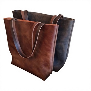 Sac à main en cuir véritable pour femme, étanche, personnalisable, avec fermeture éclair, grand format, élégant, pour le shopping ou comme pochette - Product Image 2