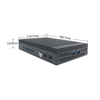 ASUS PL64i7HZ Mini PC Industri Tanpa Kipas, Tahan Suhu Luas, Pemasangan VESA, PC Kotak Industri