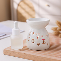 Brûleur d'huile essentielle en céramique, diffuseur d'arômes, lampe aromatique, brûleur d'huile, SPA aromatique