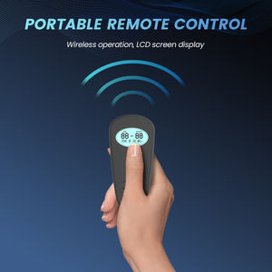 Portátil <span class=keywords><strong>2</strong></span> en 1 Bluetooth remoto 12 modos 20 niveles intensidad <span class=keywords><strong>Tens</strong></span> Ems masaje cuello masajeador Dispositivo de fisioterapia - Product Image 2