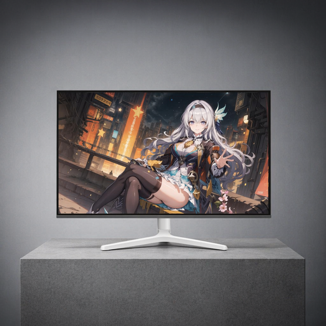 Backlight Monitor 27 Inch Curved Frameless Professional Gaming Monitors 540HZ Lcd Monitor 400cd