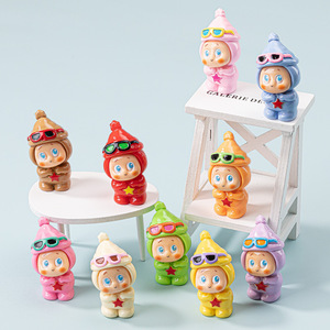 Gafas de Sol de Resina para Niños, Adornos Pequeños para Coche y Escritorio, Artículos Decorativos DIY para Pequeños, Bolsas Sorpresa - Product Image 3