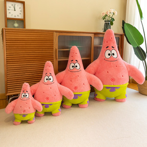Peluche Personalizzato di SpongeBob SquarePants, Grande Pupazzo a Forma di Stella, Cuscino per Divano, Giocattolo Imbottito - Product Image 3