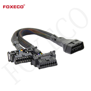 Chuyên nghiệp lớp OBD2 16 pin nam Nữ adapter khai thác PVC cách nhiệt cho ô tô đồng thời đa hệ thống chẩn đoán - Product Image 1