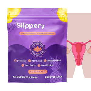 Nữ tính Probiotic độ ẩm Gummies với dứa trái cây và trơn ELM chiết xuất dinh dưỡng tự nhiên pha trộn Probiotic Gummies - Product Image 2