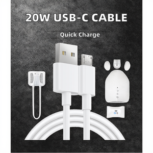 Câble de charge USB vers C universel 60W 3A, charge rapide PD, câble de charge <span class=keywords><strong>pour</strong></span> téléphone <span class=keywords><strong>portable</strong></span>, gaine TPE - Product Image 6