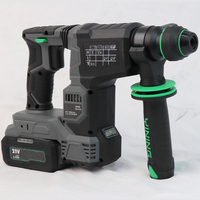 Marteau perforateur rotatif sans fil 21V sans balais, 4 fonctions, outil électrique au lithium