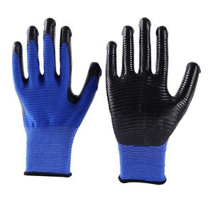<span class=keywords><strong>Guantes</strong></span> de Trabajo Estándar EN388 OEM/ODM, 13G U3, Carcasa de Poliéster, Palma Texturizada de Nitrilo, Puño de Punto, Resistentes al Calor, <span class=keywords><strong>Guantes</strong></span> de Seguridad - Product Image 1