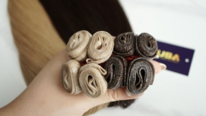 ต่อผมแท้แบบแฮนด์ไทด์  ไร้รอยต่อ  ดูเป็นธรรมชาติ  ผลิตในเวียดนาม - Product Image 6