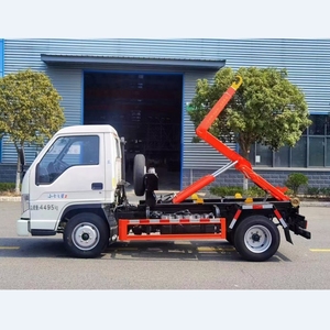 Nuevo Camión Recolector de Basura Foton Forland Diésel Manual de Tamaño Pequeño con Brazo de Elevación de Gancho de 3cbm, Camión de Basura de 2-3 Toneladas - Product Image 1