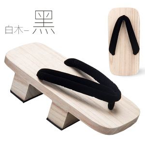 Sandalias Japonesas Planas <span class=keywords><strong>de</strong></span> <span class=keywords><strong>Madera</strong></span> para Hombre, Estilo Geta Kimono, <span class=keywords><strong>Chanclas</strong></span>, Zapatos <span class=keywords><strong>de</strong></span> Cosplay, Sandalias Tradicionales Japonesas <span class=keywords><strong>de</strong></span> <span class=keywords><strong>Madera</strong></span> para Hombre - Product Image 6