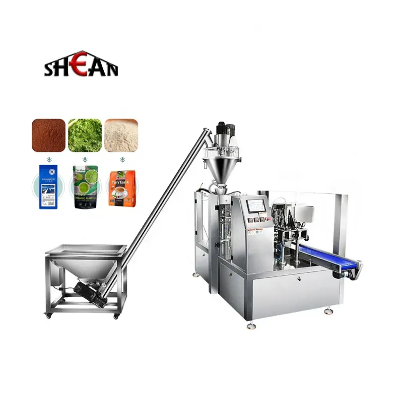 Автоматический стиральный порошок для чая, кофе, молока, муки, стиральный порошок, готовый стоячий пакет, упаковочная машина для дойпака
