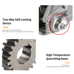 1200 2800 26000Lbs פלדה נייד כבד חוט חבל יד יד <span class=keywords><strong>winch</strong></span> עבור קרוון atv סירה - Product Image 4