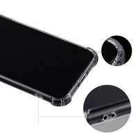 Étui en TPU de 1,5 mm avec airbag à quatre coins, antichoc, transparent, pour téléphone portable Samsung/iPhone/Xiaomi/Huawei/Tecno/OPPO
