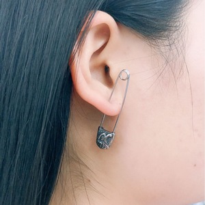 Pendientes con forma de águila yunnique, joyería de fiesta de acero inoxidable y plata tibetana para hombres y mujeres - Product Image 1