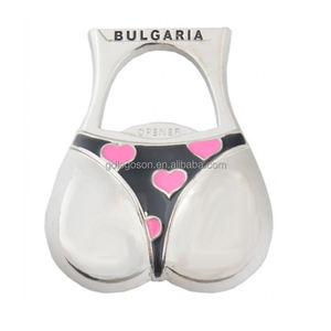 Benutzer definierte Dänemark Souvenir Sexy Butt <span class=keywords><strong>Bier</strong></span> öffner Werbeartikel mit Logo-Druck Kühlschrank Magnete mit Bierflaschen öffner - Product Image 3