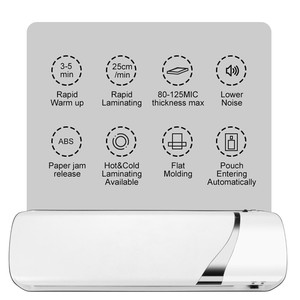 <span class=keywords><strong>Passeport</strong></span> de papier de bureau Machine de plastification de plastique ordinaire Prix bas Pochette chaude et froide Mini machine à <span class=keywords><strong>plastifier</strong></span> automatique - Product Image 5