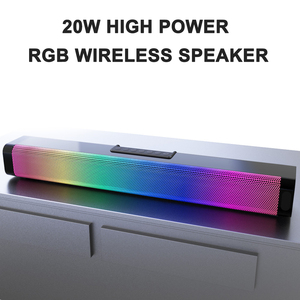20-inch Computer <strong>Speakers</strong> Rgb Gaming <strong>Speakers</strong> <strong>Pc</strong> Laptop Tablet Smartphones Sound Bar With Enhanced Stereo Bass Led Lighting - Product Image 2