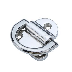 Stainless Steel D Type Connecting Ring 8mm 10mm Marine Hardware Boat Hook Loop Fixing Ring For <b>Yacht</b> Caravan - Product Image 4