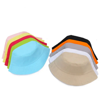 Chapeau Bob de Pêcheur Personnalisé de Haute Qualité avec Broderie et Impression, Couleur Unie, pour Adulte