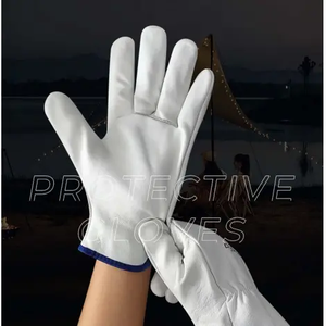 204160 WFB159 toptan dayanıklı nefes deri iş güvenliği eldiveni - Product Image 4