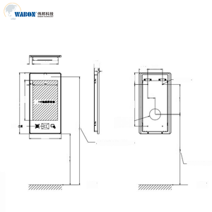 Терминал для распознавания пола лифта, 10,1 дюймов - Product Image 3