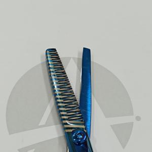 Ciseaux amincissants en acier inoxydable Ciseaux de coiffure avec repose-doigt Ciseaux de coupe de cheveux 6 pouces Salon de coiffure - Product Image 3