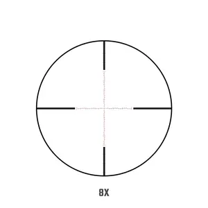 8-34X56 FFP berburu teleskop dengan Reticle diterangi