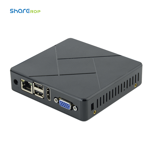 zero Client Rdp8.1 Computer Linux Quad Core 1.5Ghz ARM RK3328 Pc Station Thin Client Computing Rdp PC