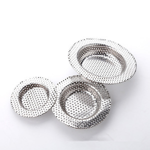 Stainless Steel Kitchen Sink Strainer 3 Sizes Perforated <b>Drain</b> <b>Cover</b> For Basin Sink <b>Drain</b> Protection - Product Image 1