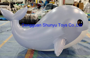 Tùy chỉnh 3m dài PVC Inflatable Cá voi hồ bơi đồ chơi quảng cáo inflatables - Product Image 3