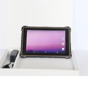 Industrial resistente Android Tablet panel pc ordenador 8 pulgadas PDAs pantalla táctil a prueba de agua con pantalla USB