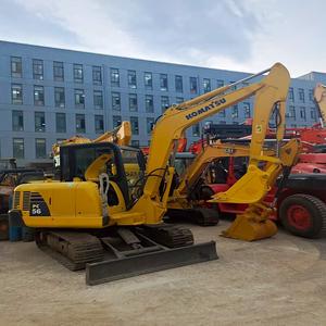 Mini pelleteuse Komatsu PC56 d'occasion modèle 2022 pelleteuse sur chenilles à engrenages pour moteur certifié en stock - Product Image 4