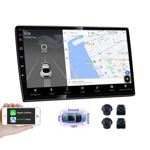 Jmance 7/9/10 pouces universel Qled 1280*720 Qualccomm SDM450 360Dvr 4G Bt5.0 Android <span class=keywords><strong>Auto</strong></span> Carplay 2 Din voiture stéréo et Audio - Product Image 1