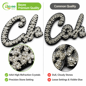 Exquisite Handmade beaded applique rhinestone patches Brand luxury designer patches for Diy Clothing Luggage Accessories - Product Image 2