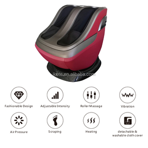 Masseur de pied et de mollet d'acupression Shiatsu de chauffage Machine de pied de Massage de roulement de <span class=keywords><strong>Revitive</strong></span> pour la <span class=keywords><strong>Circulation</strong></span> sanguine - Product Image 4