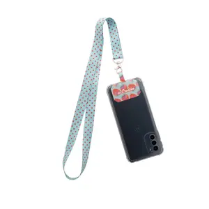 RPET cell <b>phone</b> <b>holder</b> <b>lanyard</b> sustainable gadgets - Product Image 2