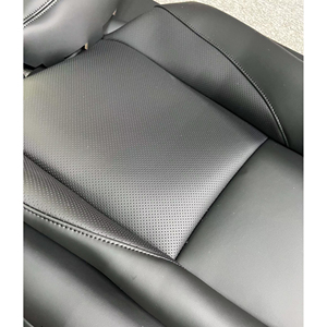 Housse de siège de voiture de remplacement complète en cuir nappa noir personnalisé pour <span class=keywords><strong>Toyota</strong></span> Crown 2012 - Product Image 4